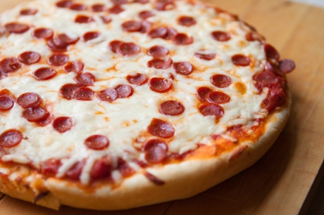 mini pepperoni pan pizza